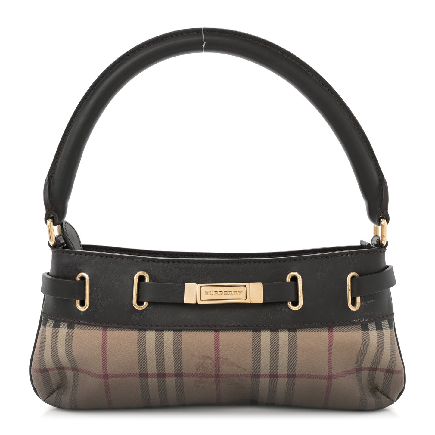 Haymarket Check Degrade Shoulder Bag Chocolate