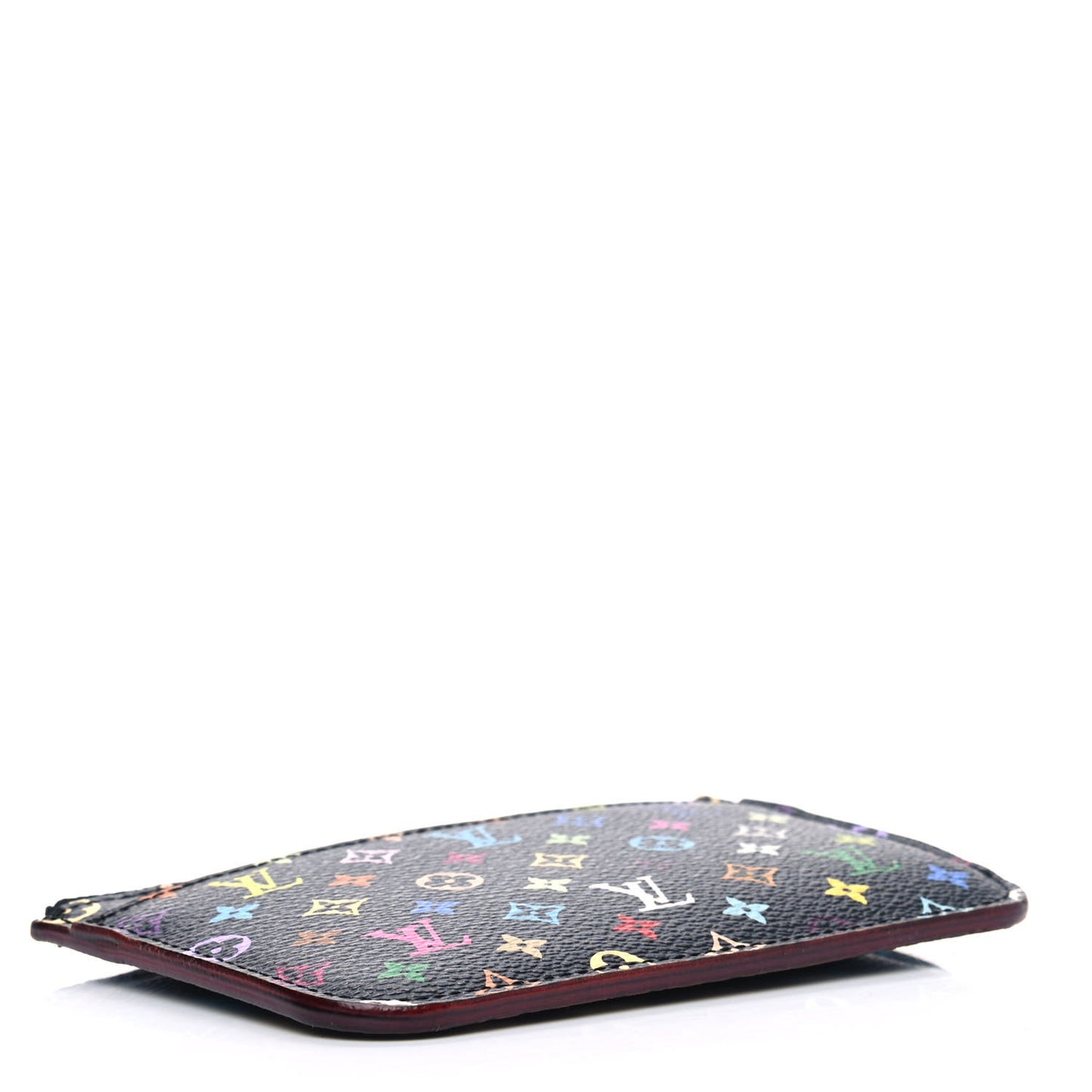 Monogram Multicolor Key Pouch Black Grenade