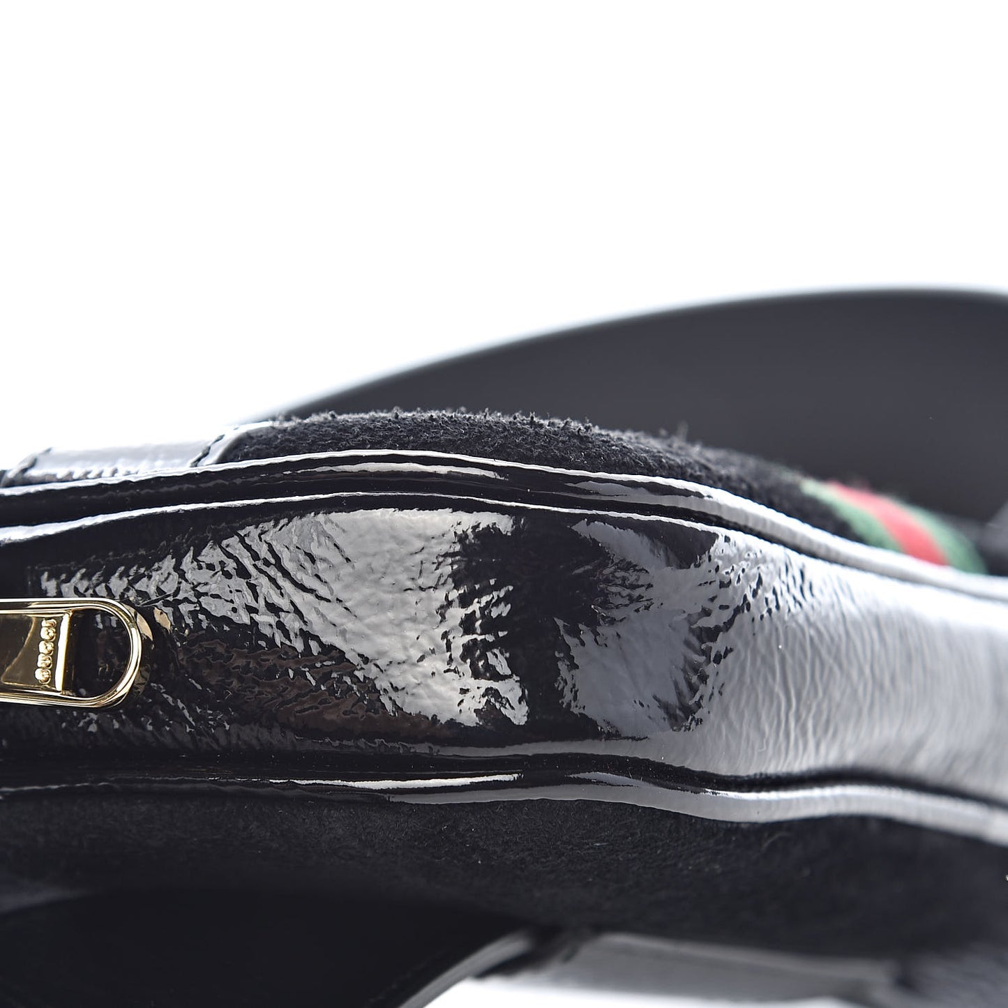 Suede Patent Ophidia Belted iPhone Case 105 42 Black