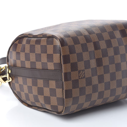 Louis Vuitton Damier Ebene Speedy Bandouliere 25 9 of 10