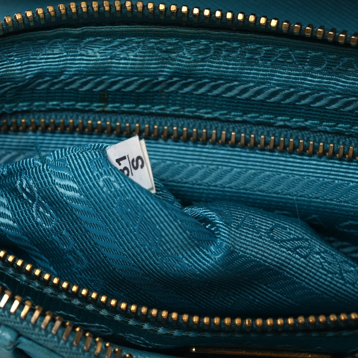 Prada Tessuto Nylon Saffiano Crossbody Bag Turchese 16 of 19