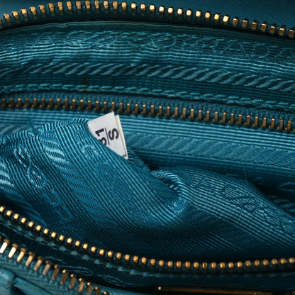 Prada Tessuto Nylon Saffiano Crossbody Bag Turchese 16 of 19