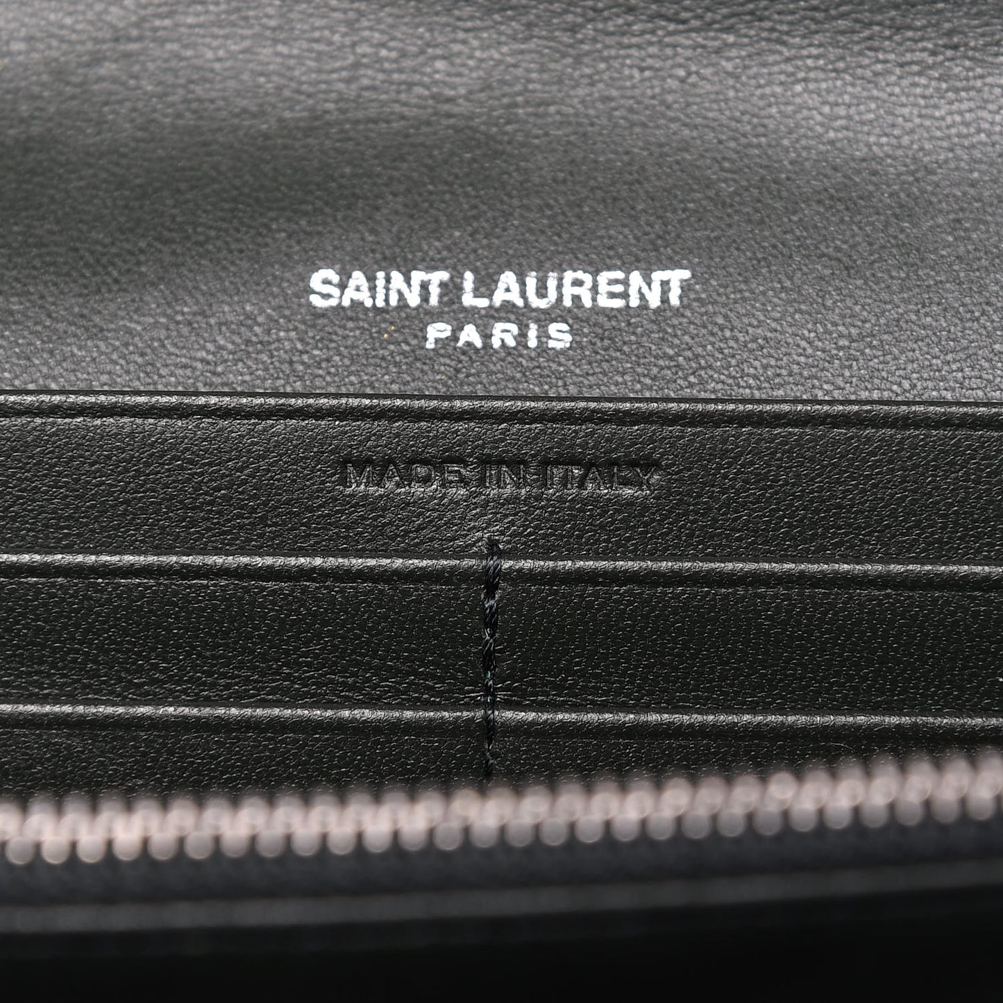 Lambskin Y Quilted Monogram Large Loulou Flap Wallet Olive