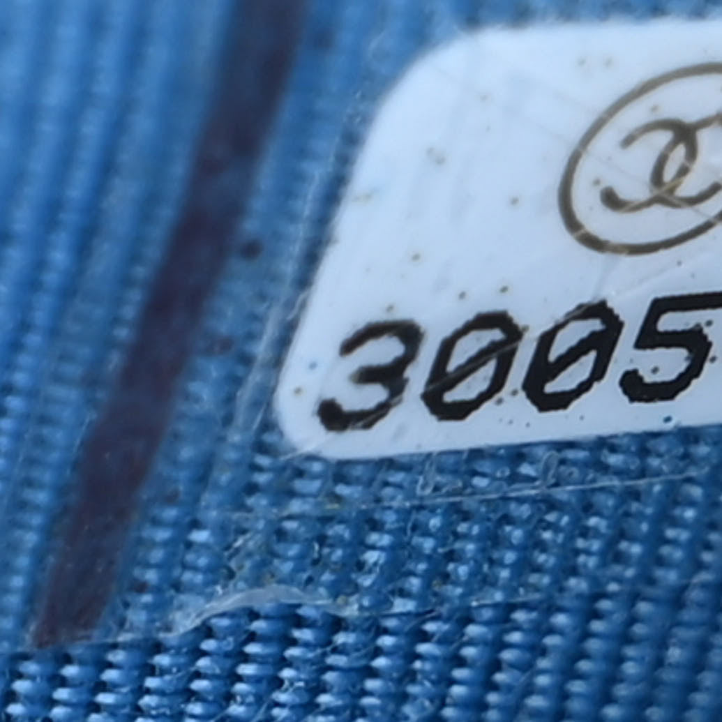 Chanel Caviar Quilted Wallet On Chain WOC Blue 8 of 12