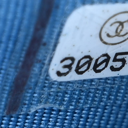 Chanel Caviar Quilted Wallet On Chain WOC Blue 8 of 12