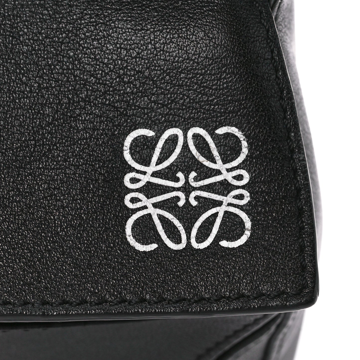 Calfskin Small Puzzle Bag Black