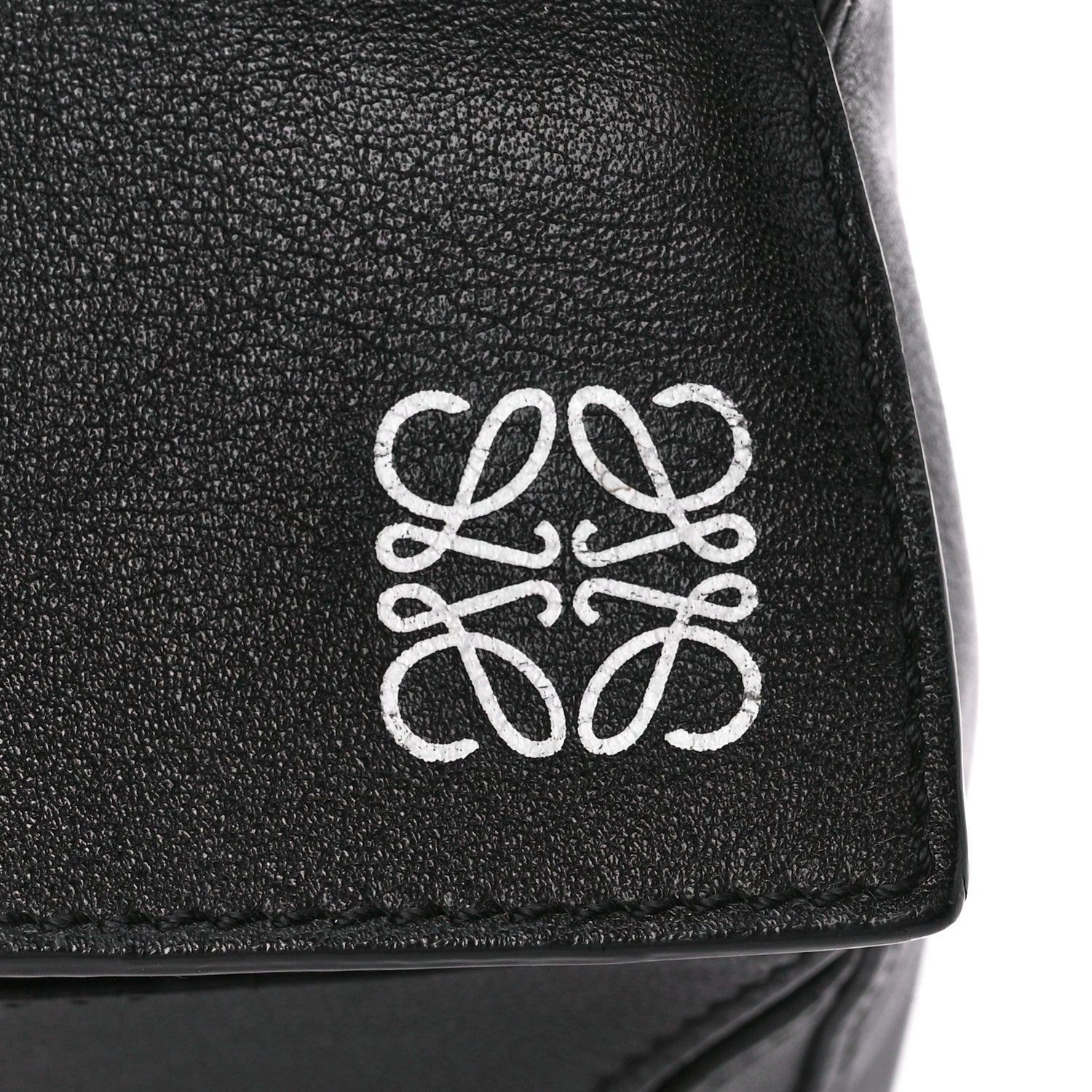 Loewe Calfskin Small Puzzle Bag Black 8 of 11