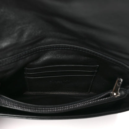 Christian Dior Calfskin Macrocannage Mini Caro Bag Black 5 of 10