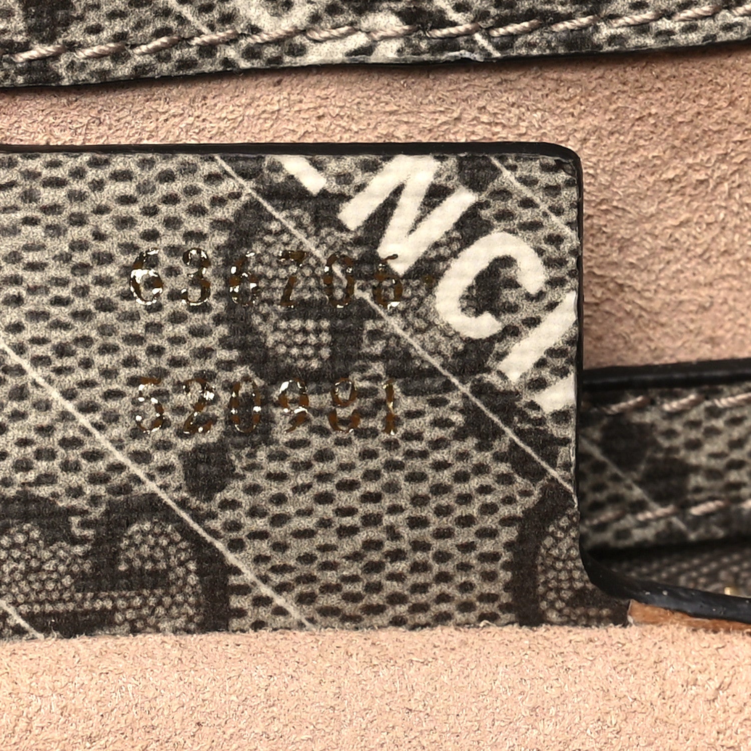 Gucci X BALENCIAGA GG Supreme Monogram Striped Logo Print Web Small Jackie 1961 Hobo Beige Ebony Mystic White 7 of 10