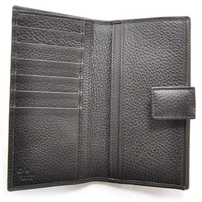 Gucci Monogram Nylon Leather Continental Wallet Brown 5 of 9