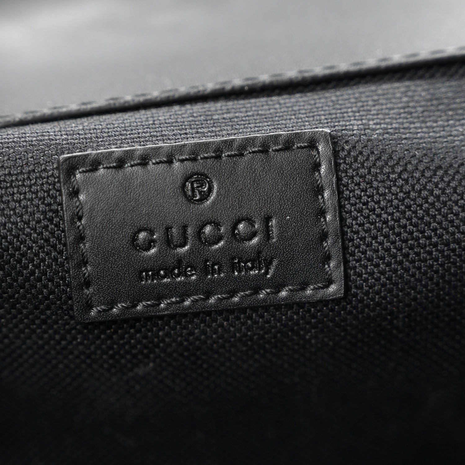Gucci Soft GG Supreme Monogram Calfskin Web Double Buckle Backpack Black 5 of 9