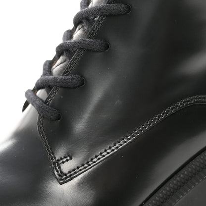 Gucci Magnum Calfskin Nappa Quilted Lace Up Ankle Boots 38.5 Black 11 of 15
