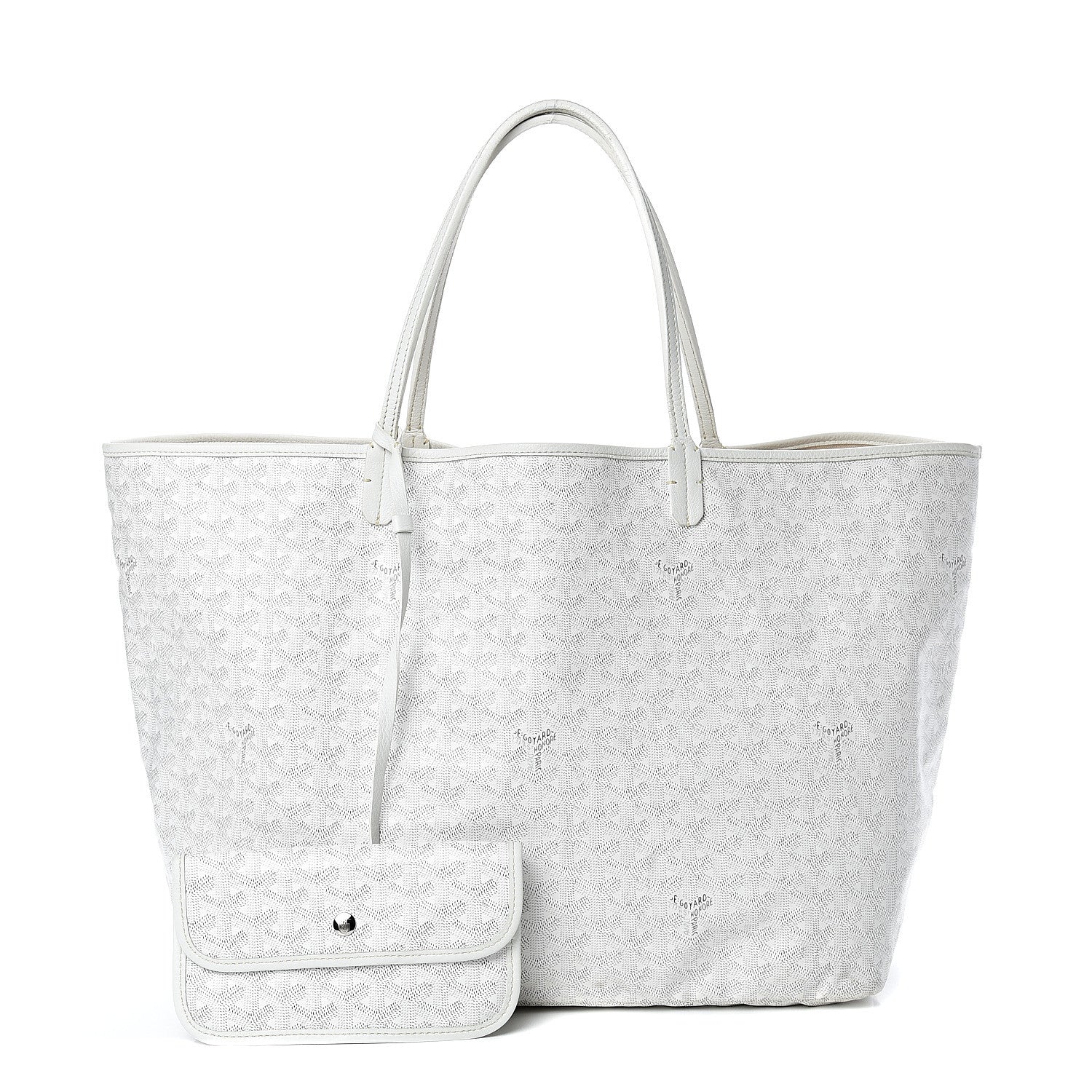 Goyard Goyardine Saint Louis GM White 1 of 18