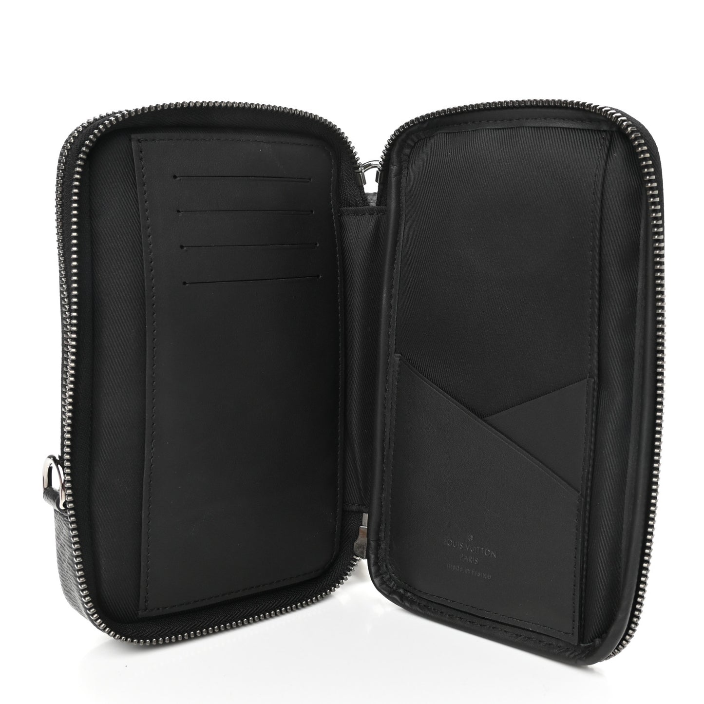 Monogram Eclipse Reverse Double Phone Pouch