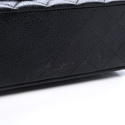 Chanel Caviar Quilted Medium Double Flap Black 5 of 5