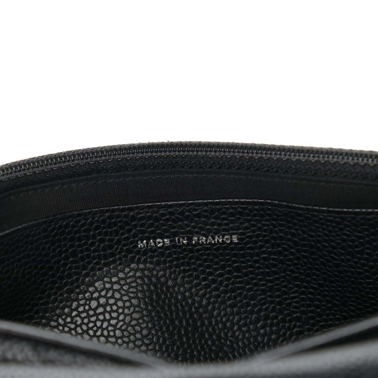 Caviar Half Moon Wallet On Chain WOC Black