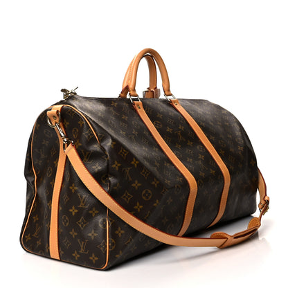 Louis Vuitton Monogram Keepall Bandouliere 55 3 of 12