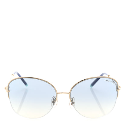 Tiffany TF3082 Round Sunglasses Gold 2 of 8