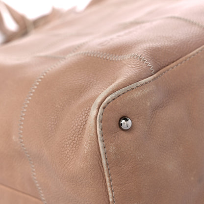 Chanel Calfskin Square Stitched Tassel Hobo Beige 7 of 24