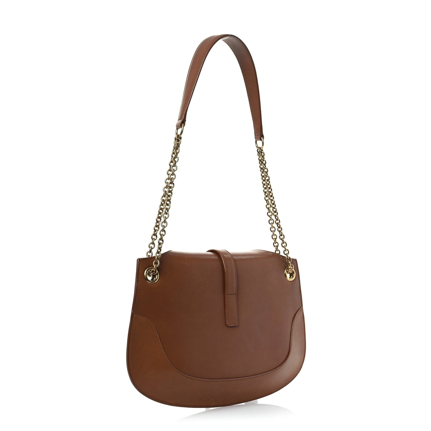 Smooth Calfskin Small Sienna Shoulder Bag Brick