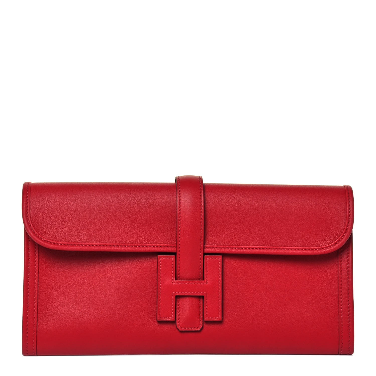 Hermes Swift Jige Elan 29 Clutch Rouge Piment 1 of 7