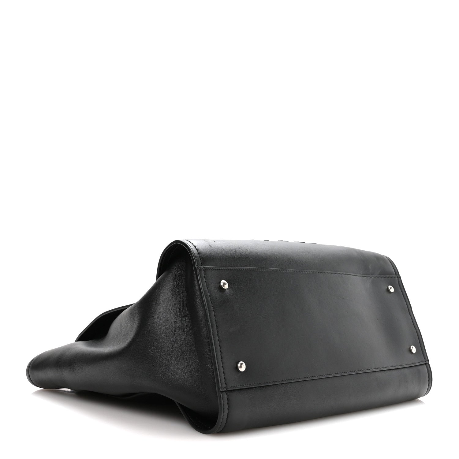 Chanel Calfskin Medium Deauville Tote Black 5 of 12