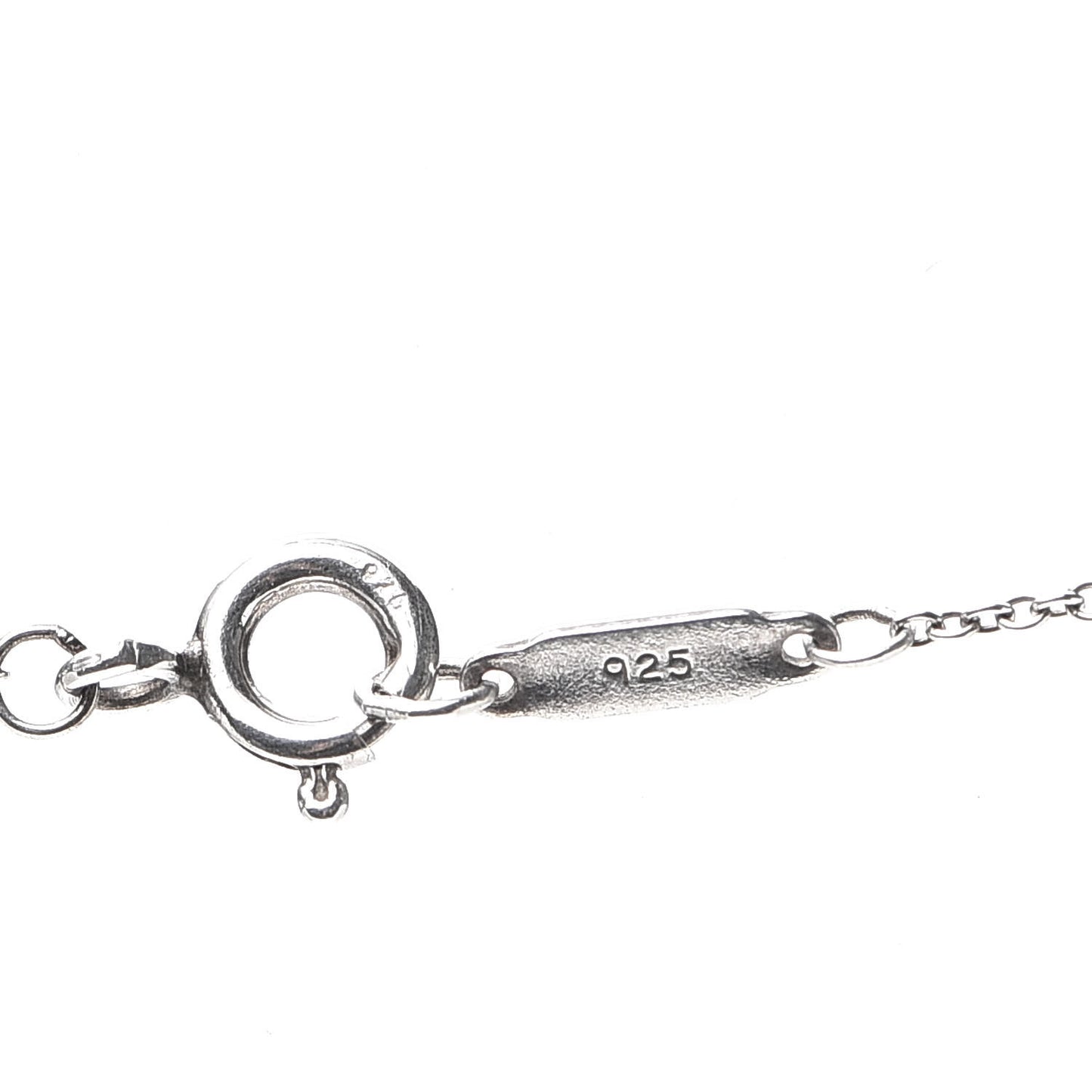 Sterling Silver Medium Atlas Open Pendant Necklace