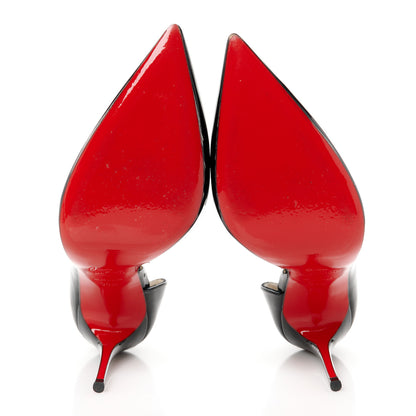 Christian Louboutin Patent Iriza 100 Pumps 36.5 Black 5 of 8