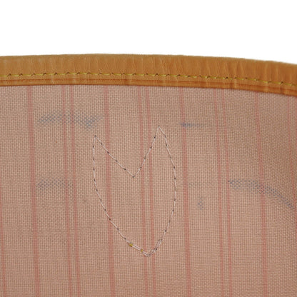 Louis Vuitton Damier Azur Neo Neverfull MM Rose Ballerine 6 of 7
