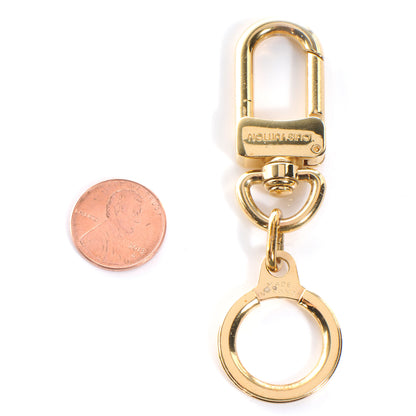 Louis Vuitton Pochette Extender Key Ring Gold 2 of 4