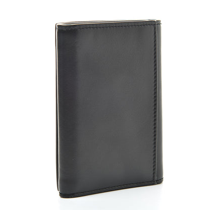 Saint Laurent Smooth Calfskin Compact Wallet Black 3 of 10