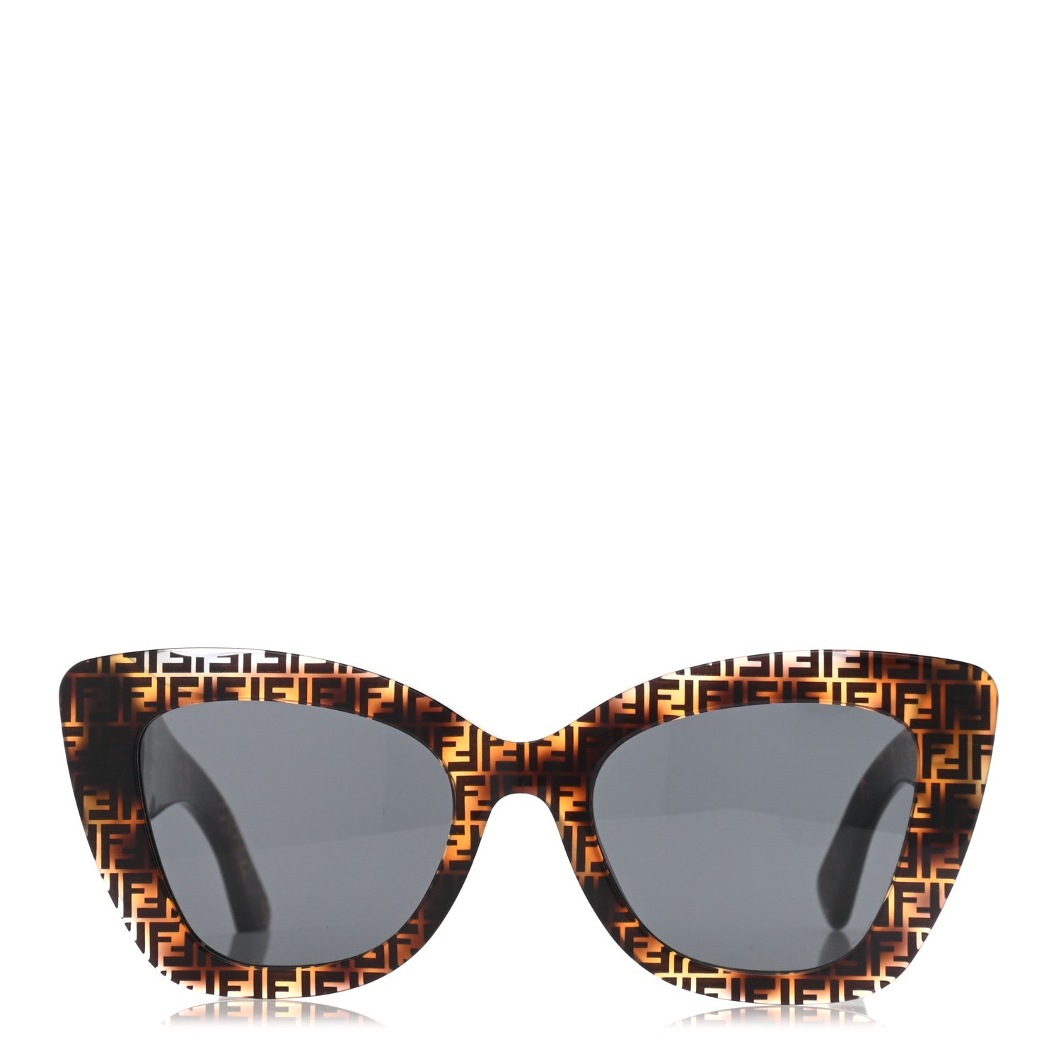 Fendi Acetate F is Fendi FF 51mm Cat Eye Sunglasses 0327/S Tortoise Camouflage 2 of 6