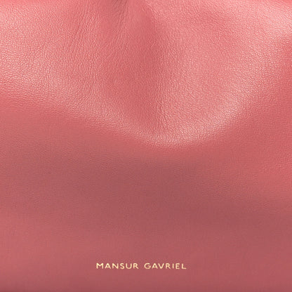 Mansur Gavriel Lambskin Cloud Clutch Blush 6 of 8