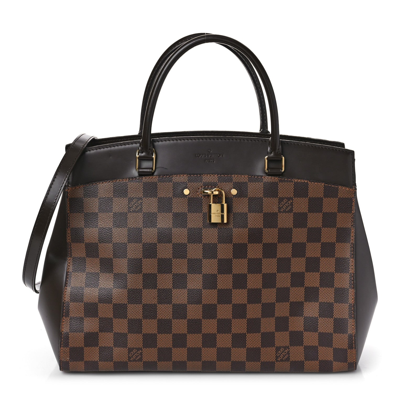 Louis Vuitton Damier Ebene Rivoli MM 1 of 10