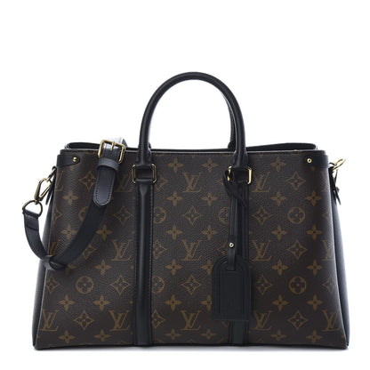 Louis Vuitton Monogram Soufflot MM Black 1 of 10