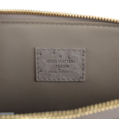 Louis Vuitton Ostrich Alma PM Gris 6 of 7