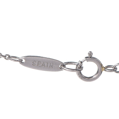 Tiffany Platinum Elsa Peretti Open Heart Pendant Necklace 8 of 10