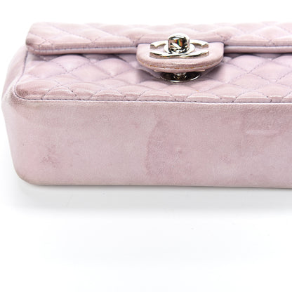 Chanel Lambskin Quilted Mini Valentine Flap Lilac 18 of 22
