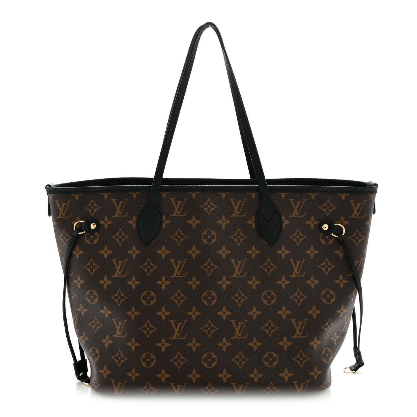 Monogram Calfskin Neo Neverfull Inside Out MM Black