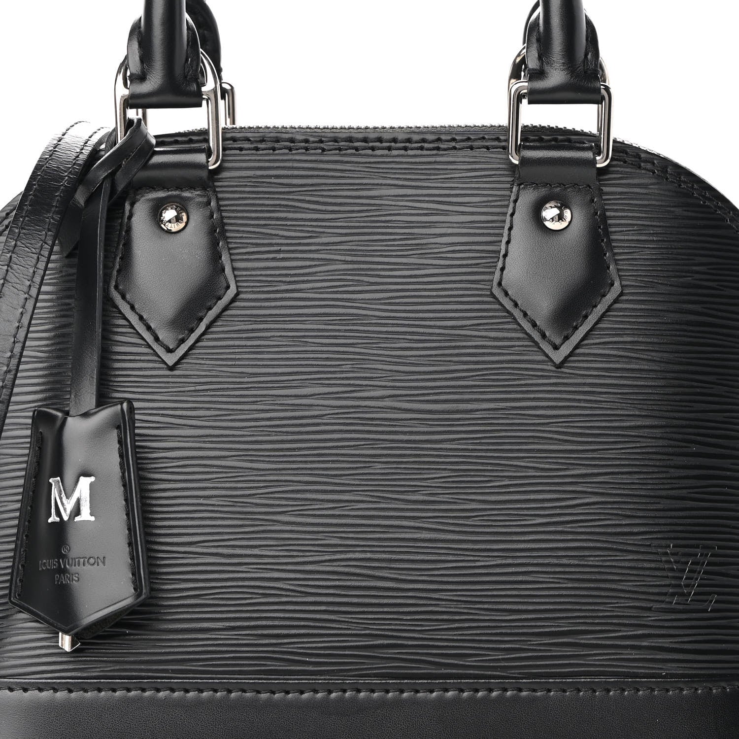 Louis Vuitton Epi Alma BB Black 7 of 10