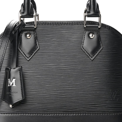Louis Vuitton Epi Alma BB Black 7 of 10