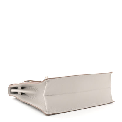 Hermes Evercolor Kelly Danse II Belt Bag Gris Perle 4 of 11
