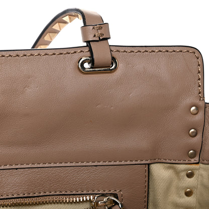 Valentino Garavani Vitello Medium Rockstud Tote Alpaca 17 of 23