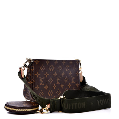 Louis Vuitton Monogram Multi Pochette Accessories Kaki 2 of 10