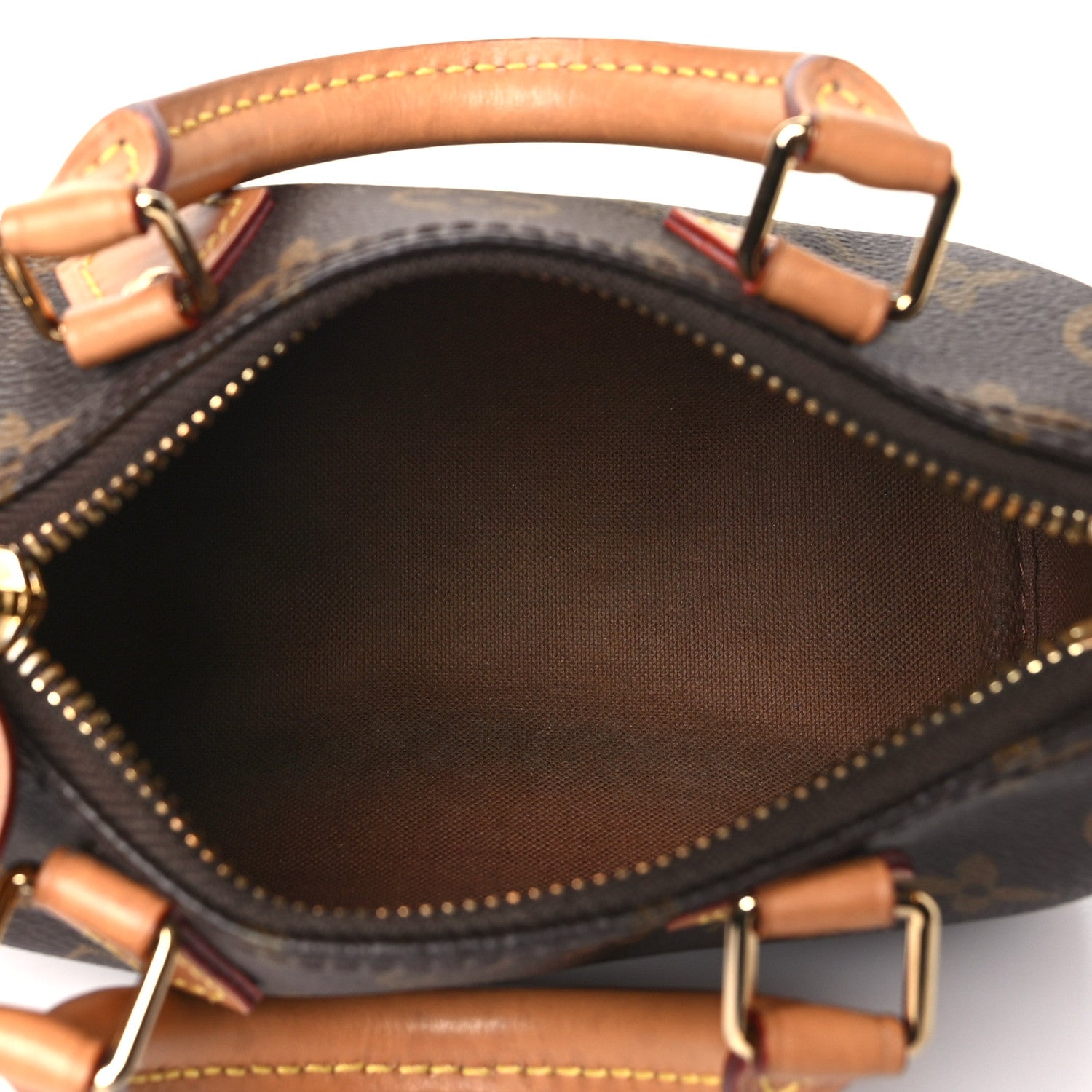 Louis Vuitton Monogram Nano Speedy Bandouliere 5 of 13