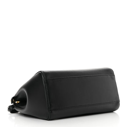 Fendi Nappa Mini Peekaboo Iconic Satchel Black 4 of 17