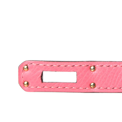 Hermes Epsom Kelly Sellier 25 Rose Azalee 30 of 40