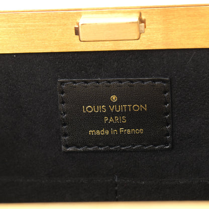 Louis Vuitton Calfskin Printed Motherboard Crown Frame Bag Multicolor 6 of 9