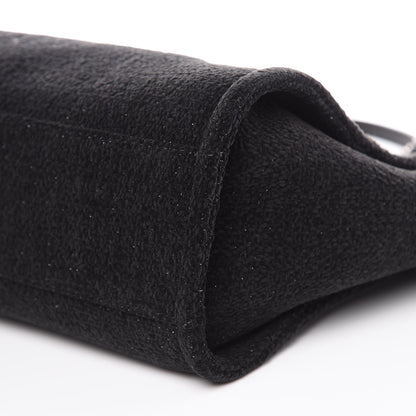 Chanel Lurex Boucle Small Deauville Tote Black 9 of 10