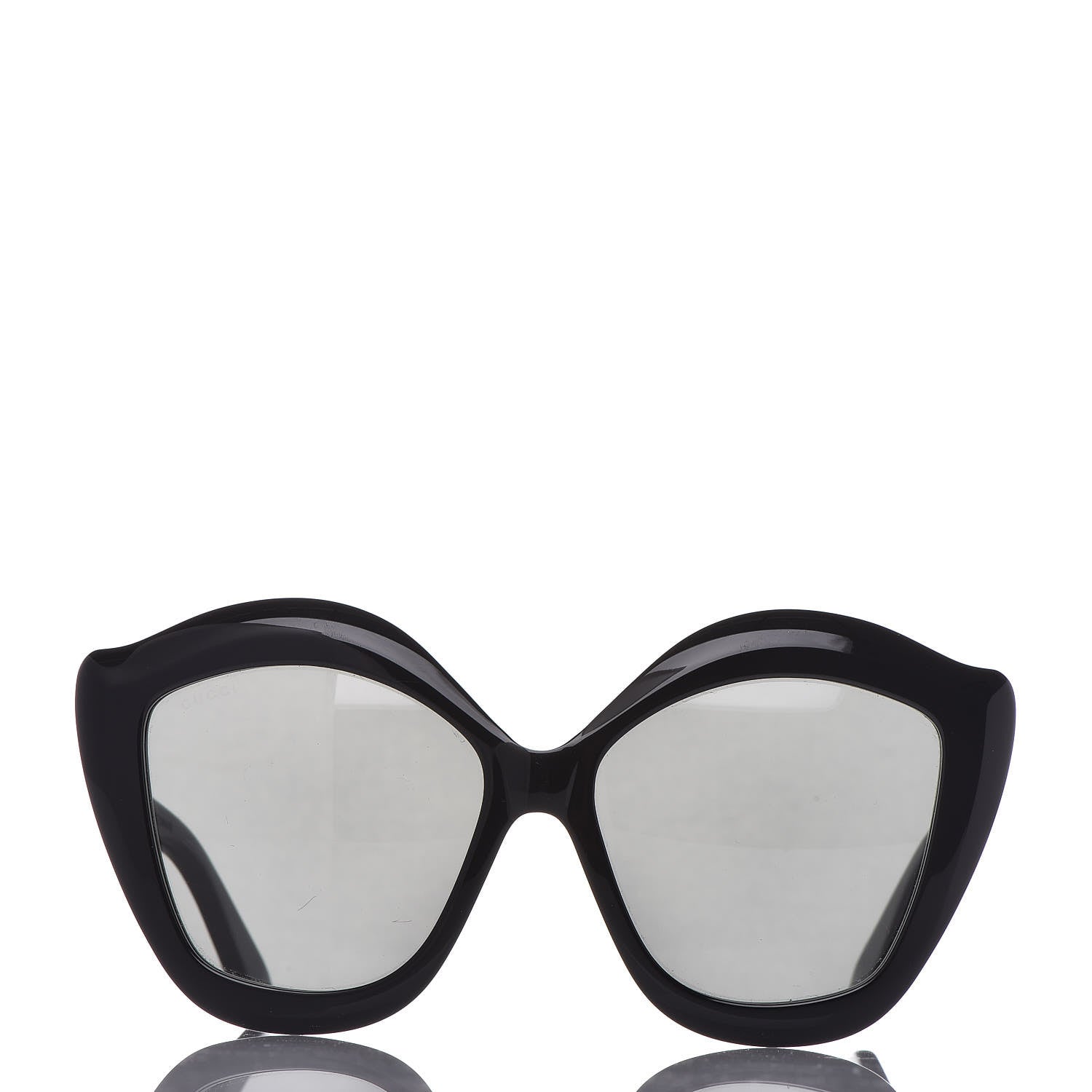 Gucci Cat Eye Sunglasses GG0117S Sunglasses Black 2 of 6